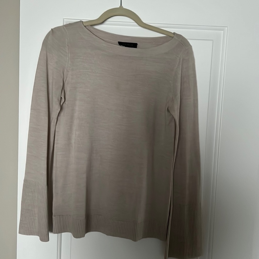 Ann Taylor Bell Sleeve Sweater